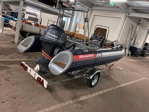 Rib boot 480, Watersport en Boten, Rubberboten, Zo goed als nieuw, Yamaha, Overige materialen, Minder dan 70 pk, Benzine, Ophalen