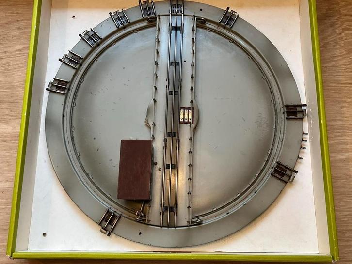 Marklin 7186 Draaischijf - Klassieker!, Hobby en Vrije tijd, Modeltreinen | H0, Gebruikt, Brug, Tunnel of Gebouw, Wisselstroom