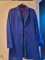 Mantel, Kleding | Dames, Blauw, Ophalen of Verzenden, Maat 36 (S), Gedragen
