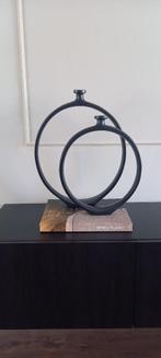 Lifestyle Home Design Set Kandelaars 34-7-42  41-7-52 Zwart, Zwart, Nieuw, Ophalen of Verzenden, Metaal