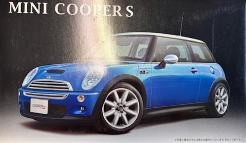 Coelianmodels, Fujimi 12663, Mini Cooper S, 1/24 € 32,99, Hobby en Vrije tijd, Modelbouw | Auto's en Voertuigen, Nieuw, Auto, Groter dan 1:32