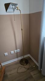 Vloerlamp goudkleurig, Ophalen, Gebruikt