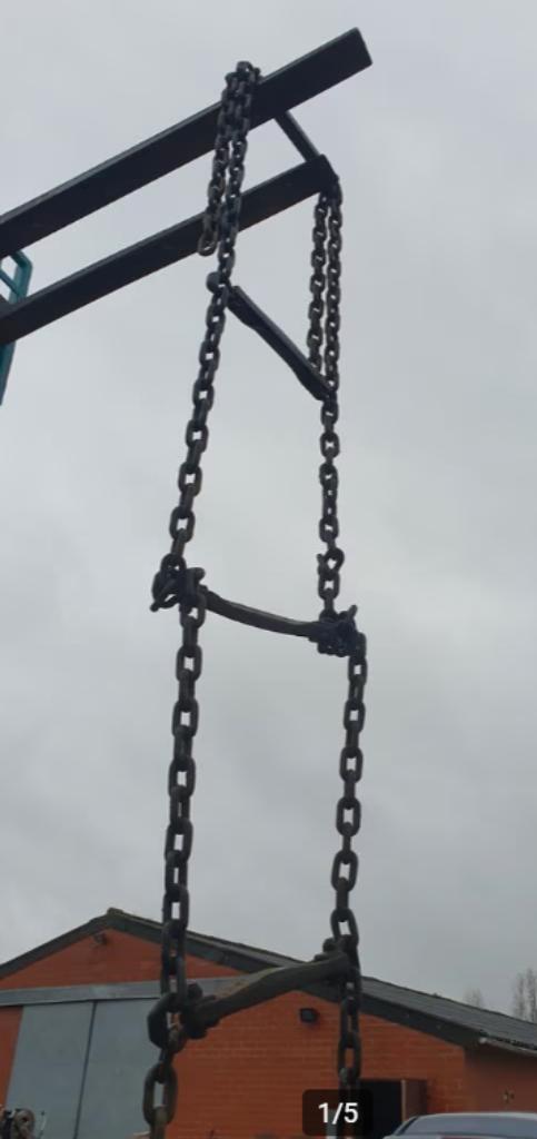 Ketting loopondersteuning voor in de mijnen, pf00, Antiek en Kunst, Curiosa en Brocante, Ophalen