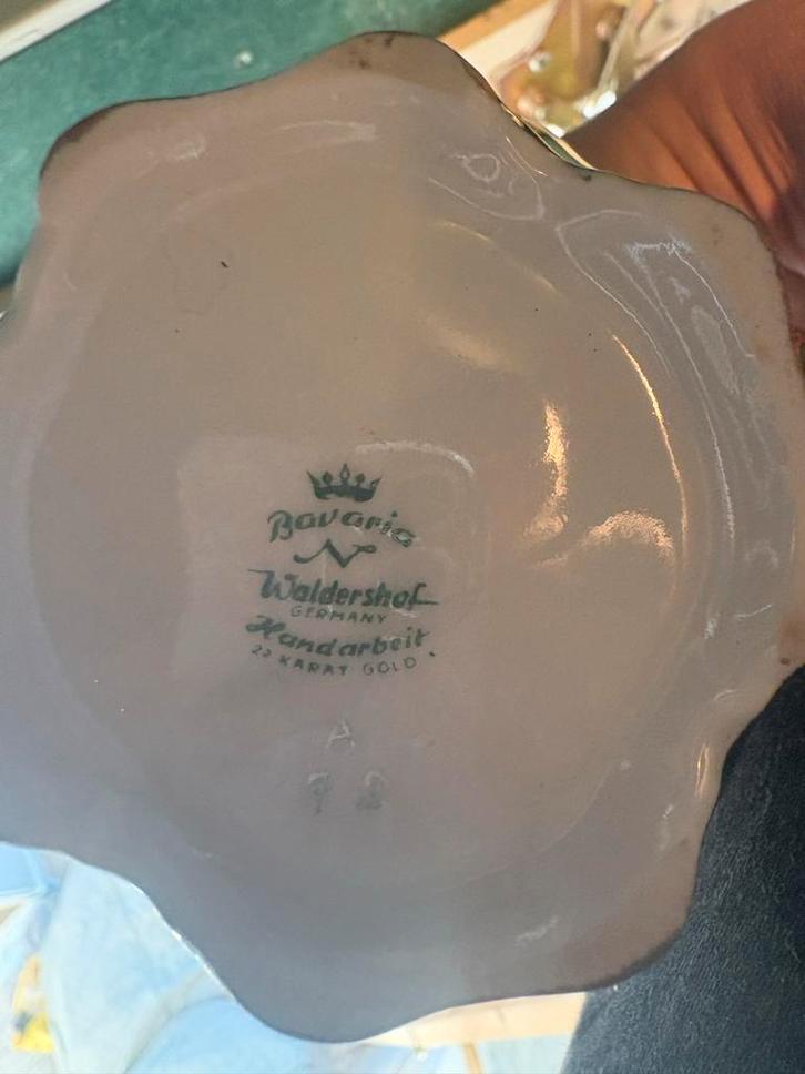 Bavaria Waldershof 22K Gouden Servies, Antiek en Kunst, Antiek | Servies compleet, Ophalen