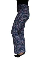 Flared legging blauw bloemetjes, Kleding | Dames, Leggings, Maillots en Panty's, Blauw, Ophalen of Verzenden, Legging, Overige maten