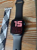 Apple Watch Series 6 - 44 mm GPS, incl. 5 bandjes en oplader, Gebruikt, Apple Watch ⌚️, Blauw, IOS