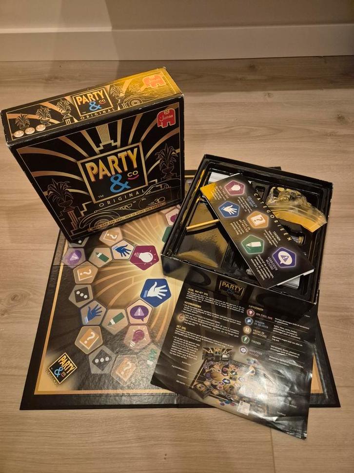 Party & Co Original bordspel, Hobby en Vrije tijd, Gezelschapsspellen | Bordspellen, Zo goed als nieuw, Drie of vier spelers, Vijf spelers of meer