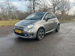 Fiat 500C Twinair Turbo 105pk 2016 Grijs, Auto's, Voorwielaandrijving, 31 €/maand, Cabriolet, Origineel Nederlands