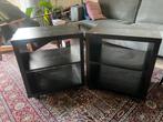 GRATIS: twee zwarte Ikea kastjes, Huis en Inrichting, Ophalen, Zo goed als nieuw, Hout, 55 tot 70 cm