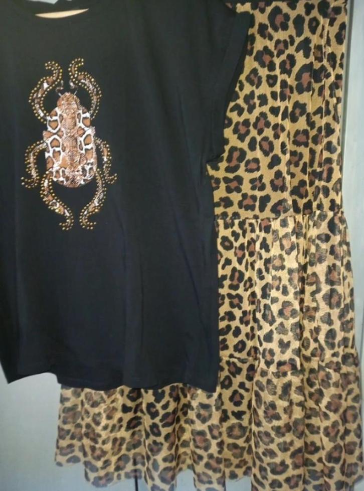 Norah t-shirt L, Kleding | Dames, T-shirts, Zo goed als nieuw, Maat 42/44 (L), Zwart, Korte mouw, Ophalen of Verzenden