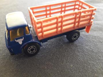 Matchbox Dodge Cattle truck donkerblauw - nieuwstaat beschikbaar voor biedingen