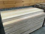 GRENEN PLANKEN GEBORSTELD EN GEBEITELD AAA VLOER , WAND ETC, Ophalen of Verzenden, Nieuw