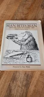 hardcover Man Bites Man - Satirische Kunst Steven Heller, Ophalen of Verzenden, Gelezen, Steven Heller