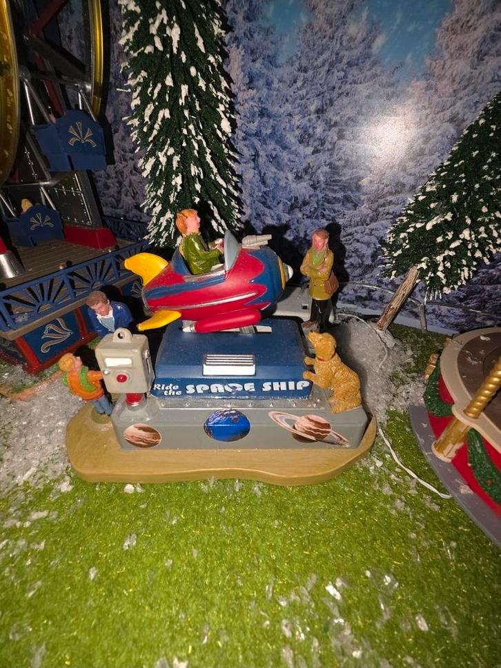 Rocket ride van Lemax Carnival (zeldzaam), Diversen, Kerst, Ophalen of Verzenden