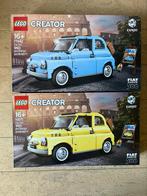 NIEUW: Lego 10271 Fiat Yellow & 77942 Limited Edition Blue, Nieuw, Complete set, Ophalen of Verzenden, Lego