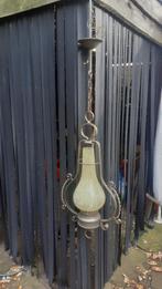 Nostalgische hanglamp, Gebruikt, Ophalen of Verzenden, Glas