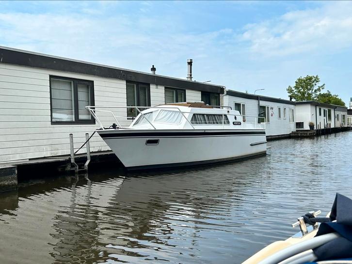 Motorboot excellent 750, Watersport en Boten, Motorboten en Motorjachten, Gebruikt, Staal, 6 tot 9 meter, Diesel, Binnenboordmotor