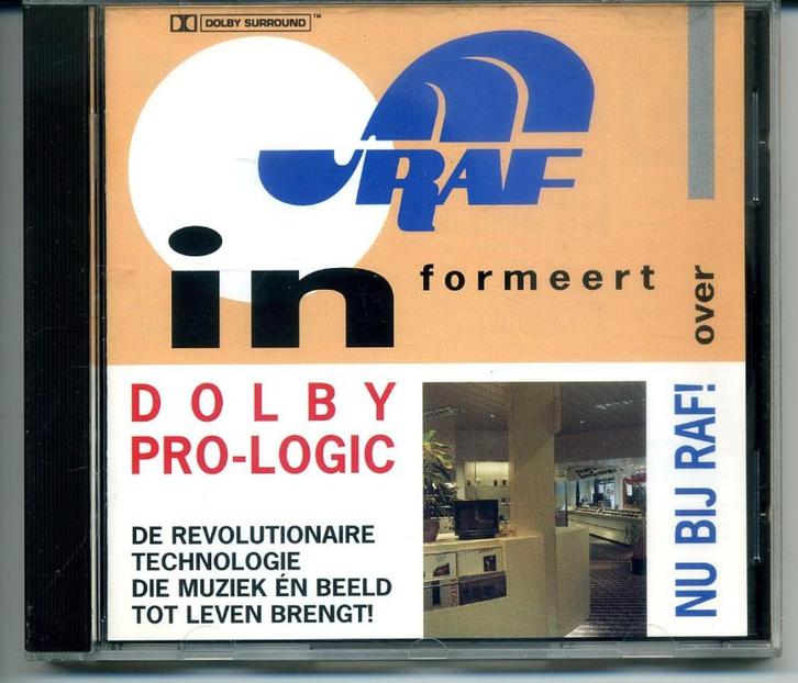Dolby Surround Sampler - RAF Informeert Over Dolby Prologic, Cd's en Dvd's, Cd's | Verzamelalbums, Zo goed als nieuw, Overige genres
