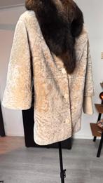 Exclusieve natuurlijke bontjas van Astrakan, Kleding | Dames, Jassen | Winter, Ophalen of Verzenden, Zo goed als nieuw, Maat 36 (S)