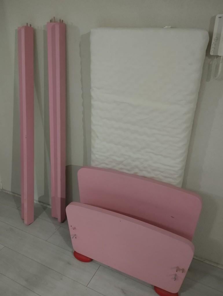 kinderbed, Kinderen en Baby's, Kinderkamer | Bedden, Gebruikt, 70 tot 85 cm, 160 tot 180 cm, Ophalen