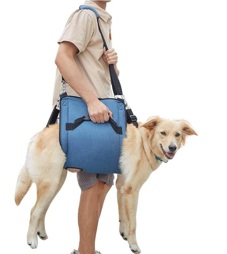 Honden draag lift dog harnas noodrugzak rehabilitatie, Dieren en Toebehoren, Honden-accessoires, Zo goed als nieuw, Ophalen of Verzenden