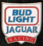 Jaguar- Bud Light Racing pin, Nieuw, Transport, Speldje of Pin, Verzenden