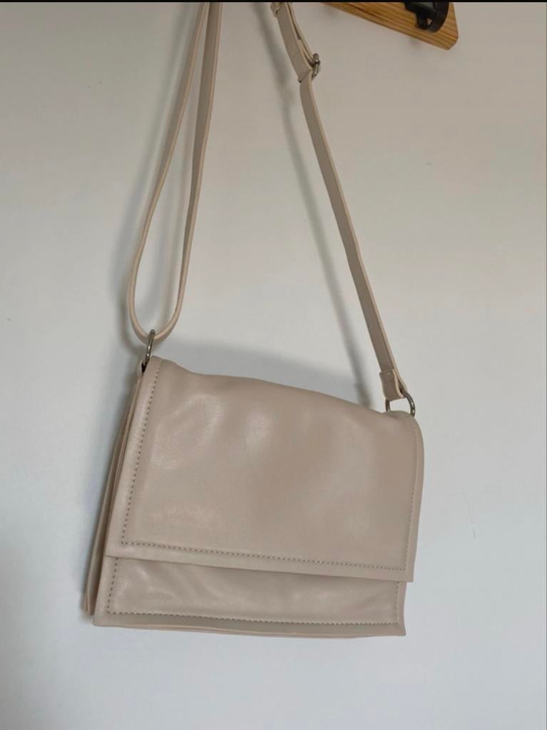 Tom Tailor Schoudertas - Beige, Ophalen of Verzenden, Zo goed als nieuw, Beige, Schoudertasje
