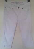 Witte denim Logg capri broek maat 158, Broek, Gebruikt, Meisje, H&M