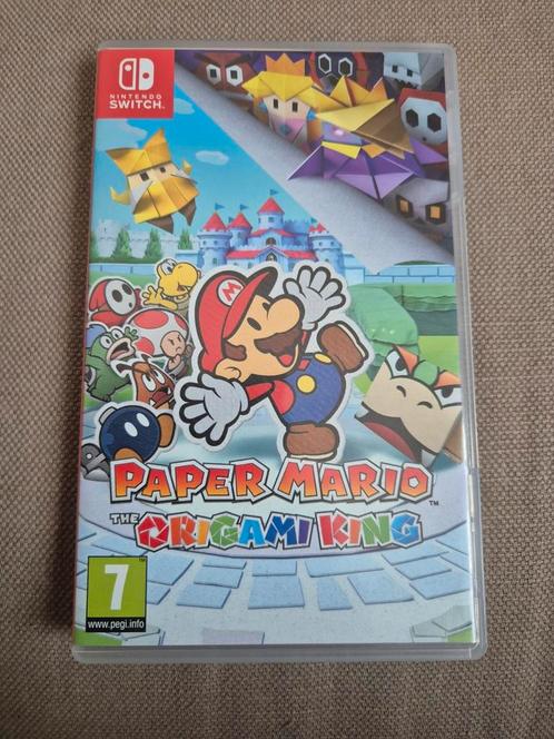 Paper Mario : The Origami King, Spelcomputers en Games, Games | Nintendo Switch, Zo goed als nieuw, Avontuur en Actie, 1 speler