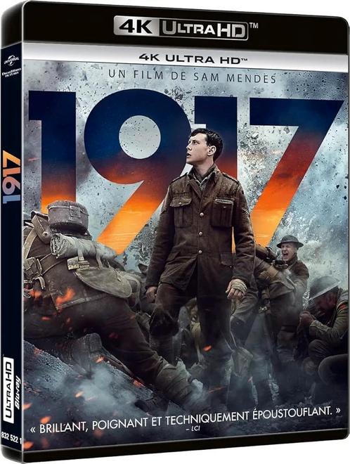 1917 4K UHD/Ultra HD Blu-Ray FR (Sealed), Cd's en Dvd's, Blu-ray, Nieuw in verpakking, Actie, Ophalen of Verzenden