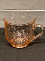 Zalmrose persglas kopje Arcoroc (190824), Ophalen of Verzenden, Gebruikt, Glas