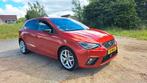 Seat Ibiza FR 1.0 TSI 115pk 2018 keyless Led trekhaak camera, Voorwielaandrijving, Stof, 1049 kg, Zwart