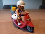 Playmobil Zomers meisje met scooter - 9084 COMPLEET, Ophalen of Verzenden, Zo goed als nieuw, Complete set