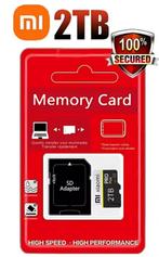 2TB Xiaomi Real Capaciteit Micro TF SD-geheugenkaart, Audio, Tv en Foto, Fotografie | Geheugenkaarten, 1 TB of meer, Nieuw, Ophalen of Verzenden