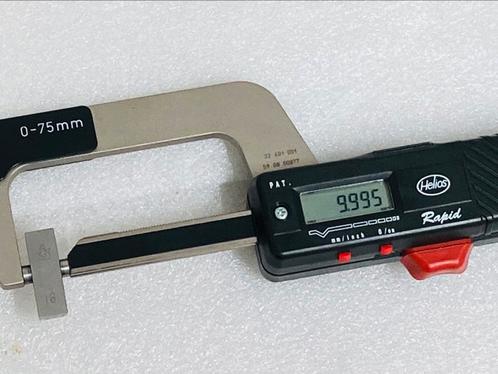 Digitale micrometer 0-75x0.001 mm Helios Rapid, Hobby en Vrije tijd, Overige Hobby en Vrije tijd, Zo goed als nieuw, Ophalen of Verzenden