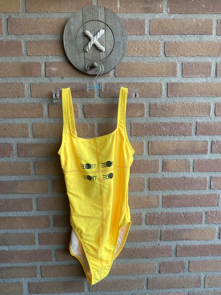 Esprit badpak, Kleding | Dames, Badmode en Zwemkleding, Nieuw, Badpak, Geel, Ophalen of Verzenden