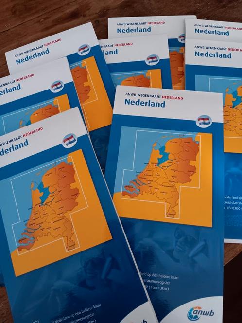 8 STUKS Anwb wegenkaart nederland, Boeken, Atlassen en Landkaarten, Nieuw, Nederland, Ophalen of Verzenden