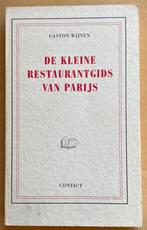De Kleine Restaurantgids van Parijs, uit 1985, Ophalen of Verzenden, Zo goed als nieuw