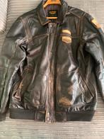 Zgan pme legend leren jas maat xl, Kleding | Heren, Jassen | Zomer, Bruin, Verzenden, Maat 56/58 (XL), Zo goed als nieuw