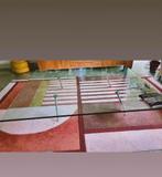 Salontafel van Beek, Ophalen, Gebruikt, 100 tot 150 cm, Glas