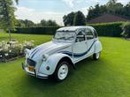 Prachtige gerestaureerde 2cv6 ‘transat/France 3’, Voorwielaandrijving, 2CV, Wit, Handgeschakeld