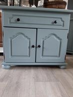 TV kast / kleine kast, Ophalen, Minder dan 50 cm, Gebruikt, Eikenhout