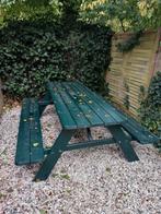 Picknicktafel, Ophalen, Rechthoekig, Hout