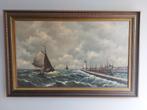 olieverf schilderij hans Lenteman, Antiek en Kunst, Ophalen of Verzenden