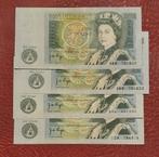 4 x 1 pond Sig. Page. Engeland, Ophalen of Verzenden, Overige landen