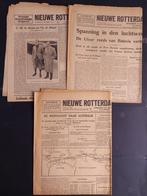 3 kranten bladen over de Uiver uit 1934 (K1001), Verzamelen, Luchtvaart en Vliegtuigspotten, Boek of Tijdschrift, Gebruikt, Ophalen of Verzenden