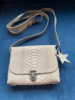 Napsoe crossbody tasje, taupe.Mooi motief.Zeer goede staat., Ophalen of Verzenden, Zo goed als nieuw, Overige kleuren, Schoudertasje