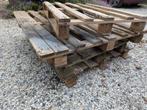 4 houten pallets. Gratis, Doe-het-zelf en Verbouw, Hout en Planken, Ophalen, Gebruikt, Minder dan 200 cm, Pallet