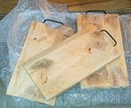 3 stuks broodplank/ Snijplank.  37 bij 20 cm.    Mango Wood., Ophalen of Verzenden, Nieuw, Rechthoekig, Hout