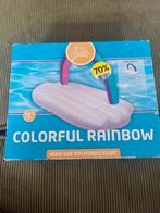 Regenboog opblaaswaterbed, Ophalen, Nieuw